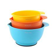 KitchenAid Classic Mixing Bowls, Assorted Colors, Set of 3