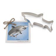 Shark Cookie and Fondant Cutter - Ann Clark - 5.8 Inches - US Tin Plated Steel