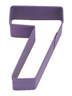 R&amp;M Number 5 Cookie Cutter Green With Brightly Colored, Durable, Baked-on Polyresin Finish N3