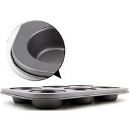 Aksautoparts 6 Round Bottom Dome Non-Stick Deep Mini Round Cake Cake Mold N5