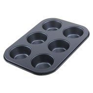 Aksautoparts 6 Round Bottom Dome Non-Stick Deep Mini Round Cake Cake Mold N7