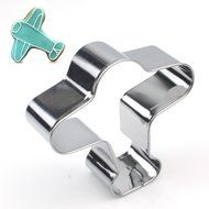 GXHUANG Airplane Cookie Cutter - Stainless Steel, for Anniversary Birthday Wedding Theme Party