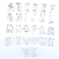 YOFAN Mini 26pcs English Alphabet Letters Cookie Cutters N2