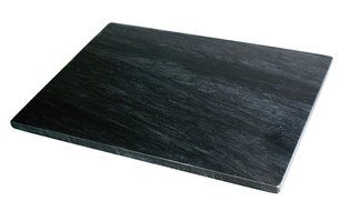Fox Run Marble Pastry Board, Black, 12 x 16-inches