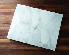 Fox Run Marble Pastry Board, Black, 12 x 16-inches N5