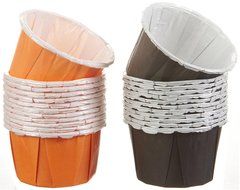 Wilton Wilton Halloween Assorted Nut Cups, 1-1/4-Ounce, Black/Orange, 24-Count