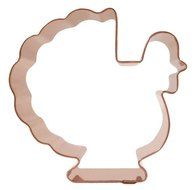 Thanksgiving Turkey Copper Cookie Cutter