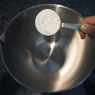 Measuring Cups - Metal Set with Engraved Standard and Metric Measurements - FREE Baking eBook N6