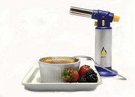GAIG Creme Brulee Torch w/ Strong Build, Large Butane Capacity, Reliable Ignition, Adjustable Flame &amp; Safety Lock... N5