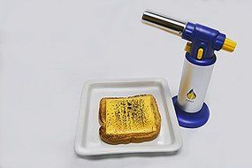 GAIG Creme Brulee Torch w/ Strong Build, Large Butane Capacity, Reliable Ignition, Adjustable Flame &amp; Safety Lock... N6
