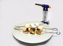 GAIG Creme Brulee Torch w/ Strong Build, Large Butane Capacity, Reliable Ignition, Adjustable Flame &amp; Safety Lock... N8