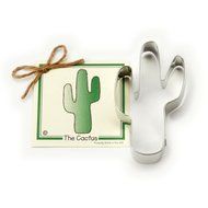 Cactus Cookie and Fondant Cutter - Ann Clark - 4.1 Inches - US Tin Plated Steel