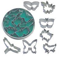 R &amp; M International 1809 7-Piece Cookie Cutter Set, Mini, Garden Friends