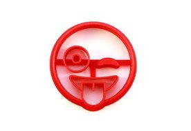 Tongue Face Emoji Cookie Cutter N2
