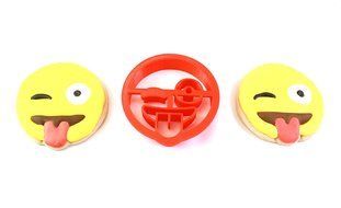 Tongue Face Emoji Cookie Cutter N6