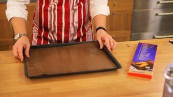 TFX Nonstick! All-In-One Kitchen Half Size Baking Sheet (3 Pack), 11-5/8 x 16-1/2&quot;, Brown N2