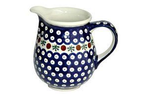 Polish Pottery Nature Small Pitcher