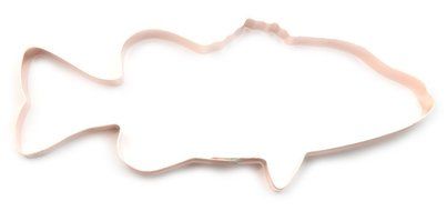 Large Mouth Bass Cookie Cutter