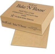 Bake-N-Reuse Half Pan Liners 12 1/8 X 16 3/8 (Case of 1000)