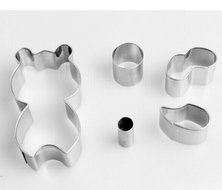 Yunko Raccoon New Cookie Cutter Stainless Steel Fondant Cutter N2