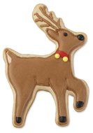 Wilton 2308-5075 4-Piece Christmas Reindeer Metal Cookie Cutter Set, Small N6