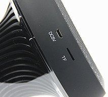 Smileto Multifunctional LED 3D Wireless Bluetooth Round Speaker With Plug-in Card, Waterproof, BASS, Call Function... N21