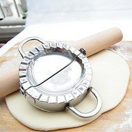Dumpling Maker, BUTEFO Stainless Steel Dumpling Maker and Dough Press for Home Kitchen, Stainless Steel Dumpling... N2