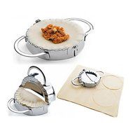 Dumpling Maker, BUTEFO Stainless Steel Dumpling Maker and Dough Press for Home Kitchen, Stainless Steel Dumpling... N3