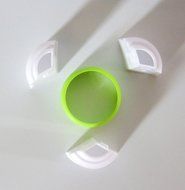 Misula Big Size Baking ColorSwirl Tri-Color Coupler Decorating Tool Cake Tools Bakeware Cupcake Fondant Cookie... N11