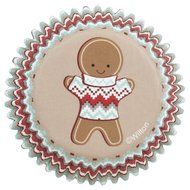 Wilton 415-2607 Christmas Holiday Sweet Swap Cupcake Combo Baking Cups and Picks N2