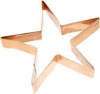 Old River Road Star Shape Cookie Cutter, Copper