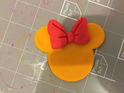 Girl Mouse - Bow and Head Cookie Cutter Set