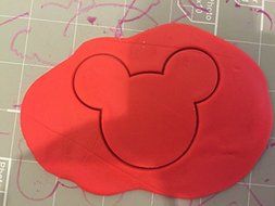 Girl Mouse - Bow and Head Cookie Cutter Set N3