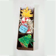 Winter Christmas Cookie Cutter Set - 11 Piece - Snowflake, Sweater, Snowman, Gingerbread Boy, Snow Tree, Angel... N8