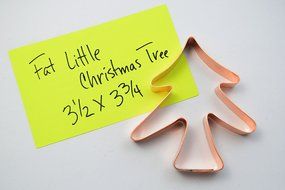 Fat Little Christmas Tree Cookie Cutter N2