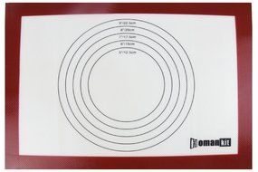 Homankit Silicone Baking Mat, Non Stick Pastry Mat with Measurements, 11 5/8&quot; x 16 1/2&quot;