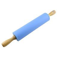 Rolling Pin, YYP Non-Stick Silicone Surface Rolling Pin, Good Grips Wooden Rolling Pin Handle for Rolling Dough...