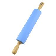 Rolling Pin, YYP Non-Stick Silicone Surface Rolling Pin, Good Grips Wooden Rolling Pin Handle for Rolling Dough... N3