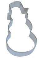 R&amp;M Snowman With Top Hat 4&quot; Cookie Cutter Stainless Steel in Durable Stainless Steel