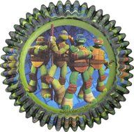 Wilton 415-7745 50 Count Teenage Mutant Ninja Turtles Baking Cups