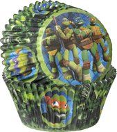 Wilton 415-7745 50 Count Teenage Mutant Ninja Turtles Baking Cups N2