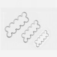 Cake Decorating Gumpaste Flowers &amp; The Easiest Carnation Ever Cutter Pack of 3 By Palker sky N2