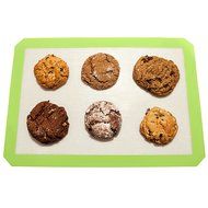 Green Leaf Premium Non-Stick Silicone Baking Mat, Standard Half Sheet, 16.5 x 11.6 in.