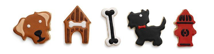 Chef&#039;n Cookease Cookie Cutter and Frosting Stencil Set (Dog Shapes) N3
