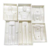 Kootips 3D People Man Die Cake Sugar Pastry Fondant Decorating Gum Paste Mould Mold (Man)