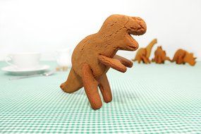 Suck UK 3D Dinosaur Cookie Cutters, Multicolored, 4-Pack