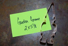 Garden Gnome Cookie Cutter N2
