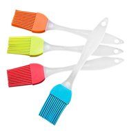 Silicone Basting Oil Brush Set of 4 Pics Heat Resistant Dessert Utensil for Pastry Baking Barbecue