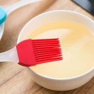 Silicone Basting Oil Brush Set of 4 Pics Heat Resistant Dessert Utensil for Pastry Baking Barbecue N2