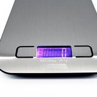 Topshop Multifunction Digital Kitchen Food Scale Electronic Meat Food Weight Scale Balance (Silver) N3